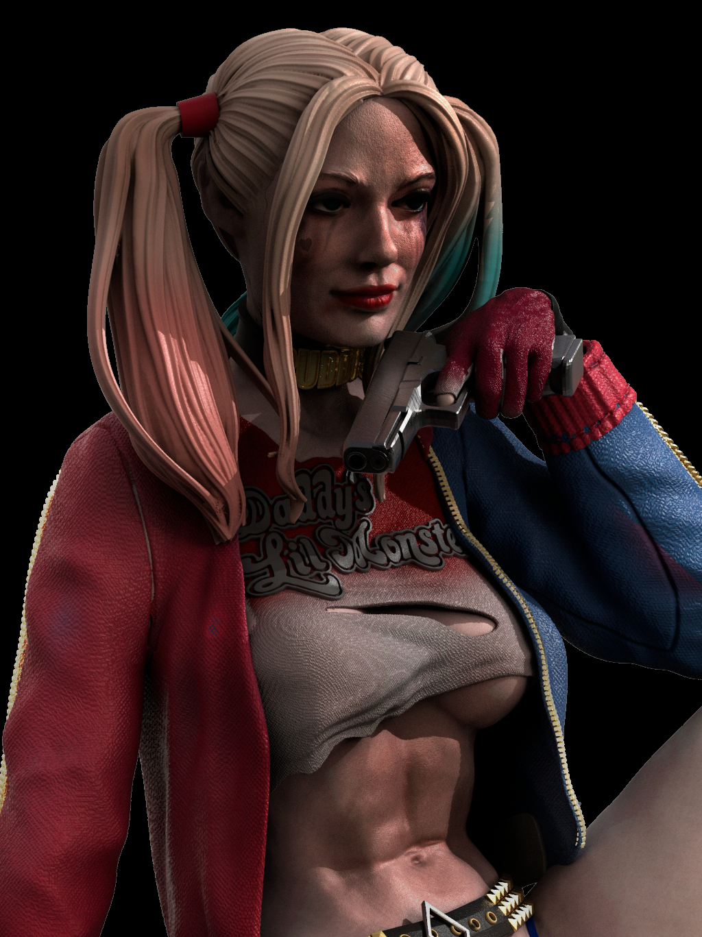 1567 Harley Quinn NSFW - DC Comics - STL 3D Print Files