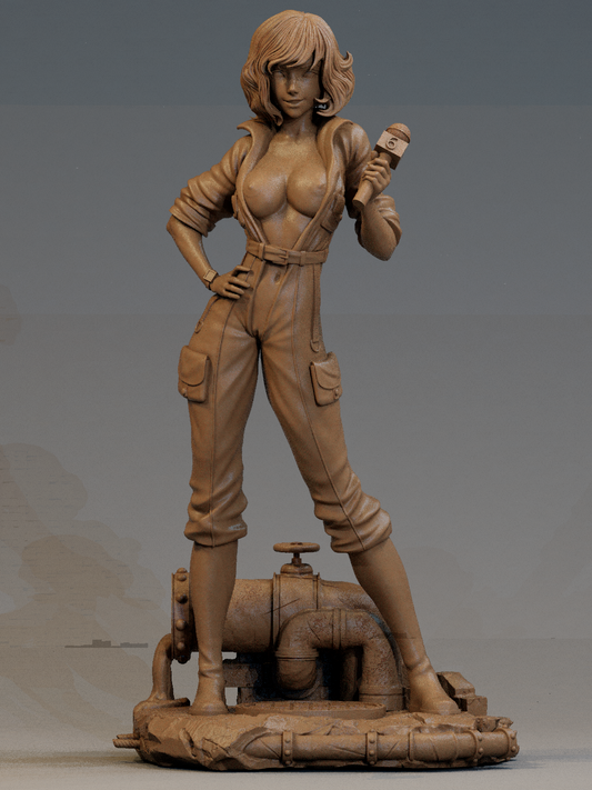 1477 April O'Neil NSFW - TMNT - STL 3D Print Files