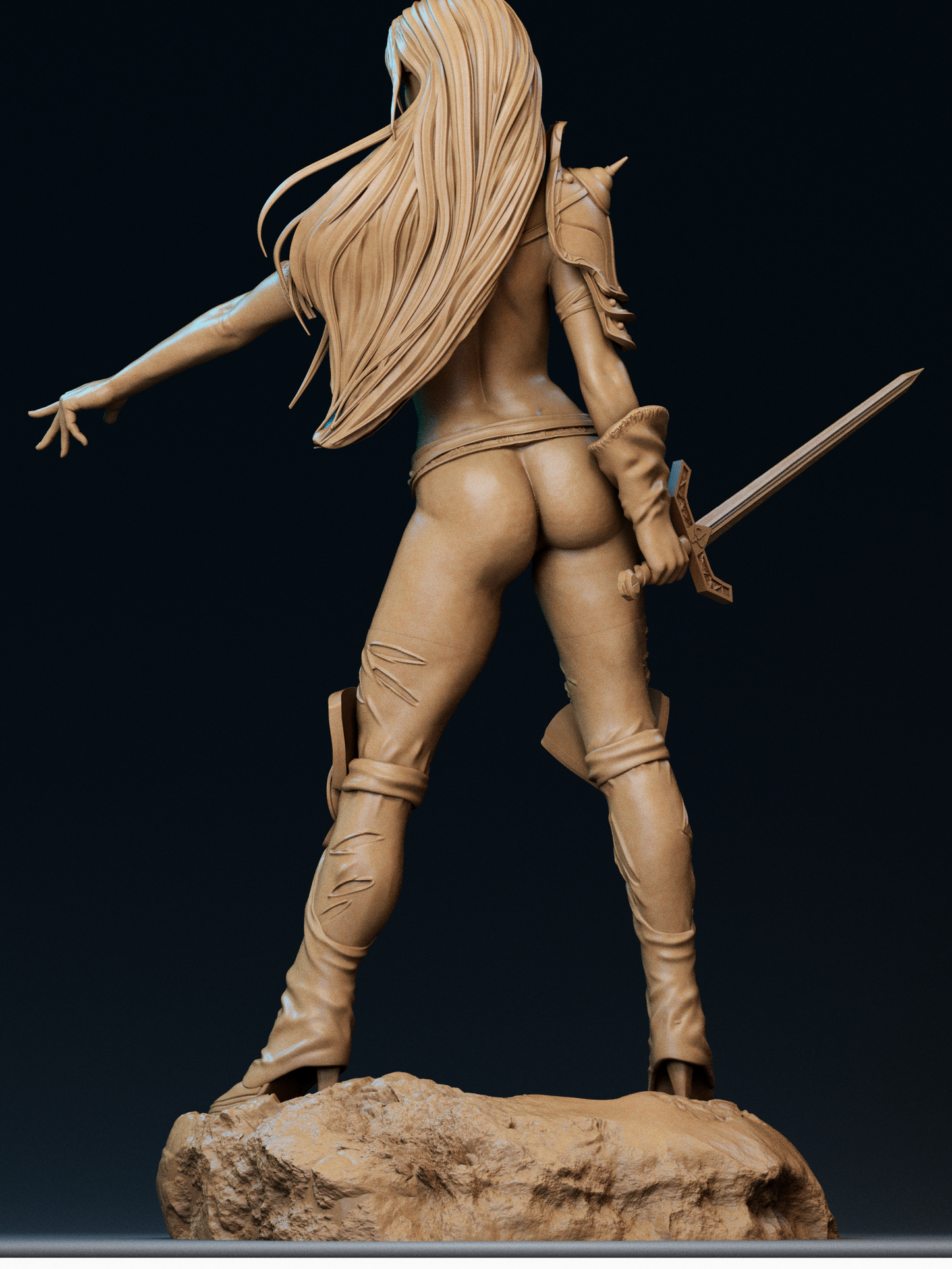 1565 Taarna NSFW - Heavy Metal - STL 3D Print Files