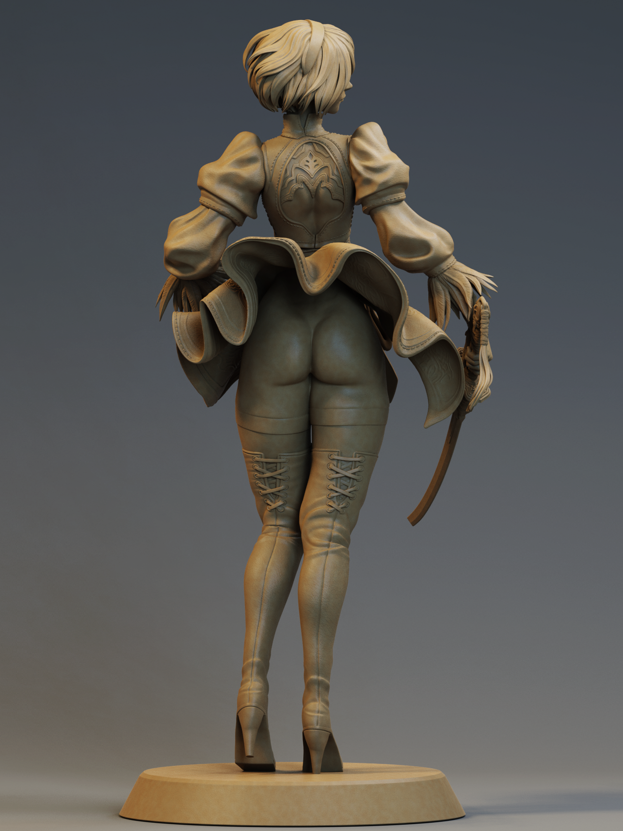 1308 2B NSFW - NIER AUTOMATA - STL 3D Print Files