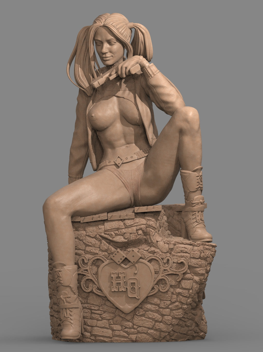 1567 Harley Quinn NSFW - DC Comics - STL 3D Print Files