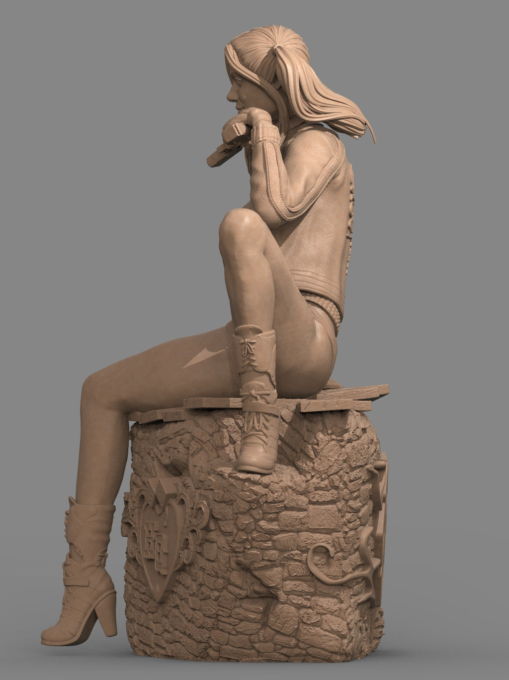 1567 Harley Quinn NSFW - DC Comics - STL 3D Print Files