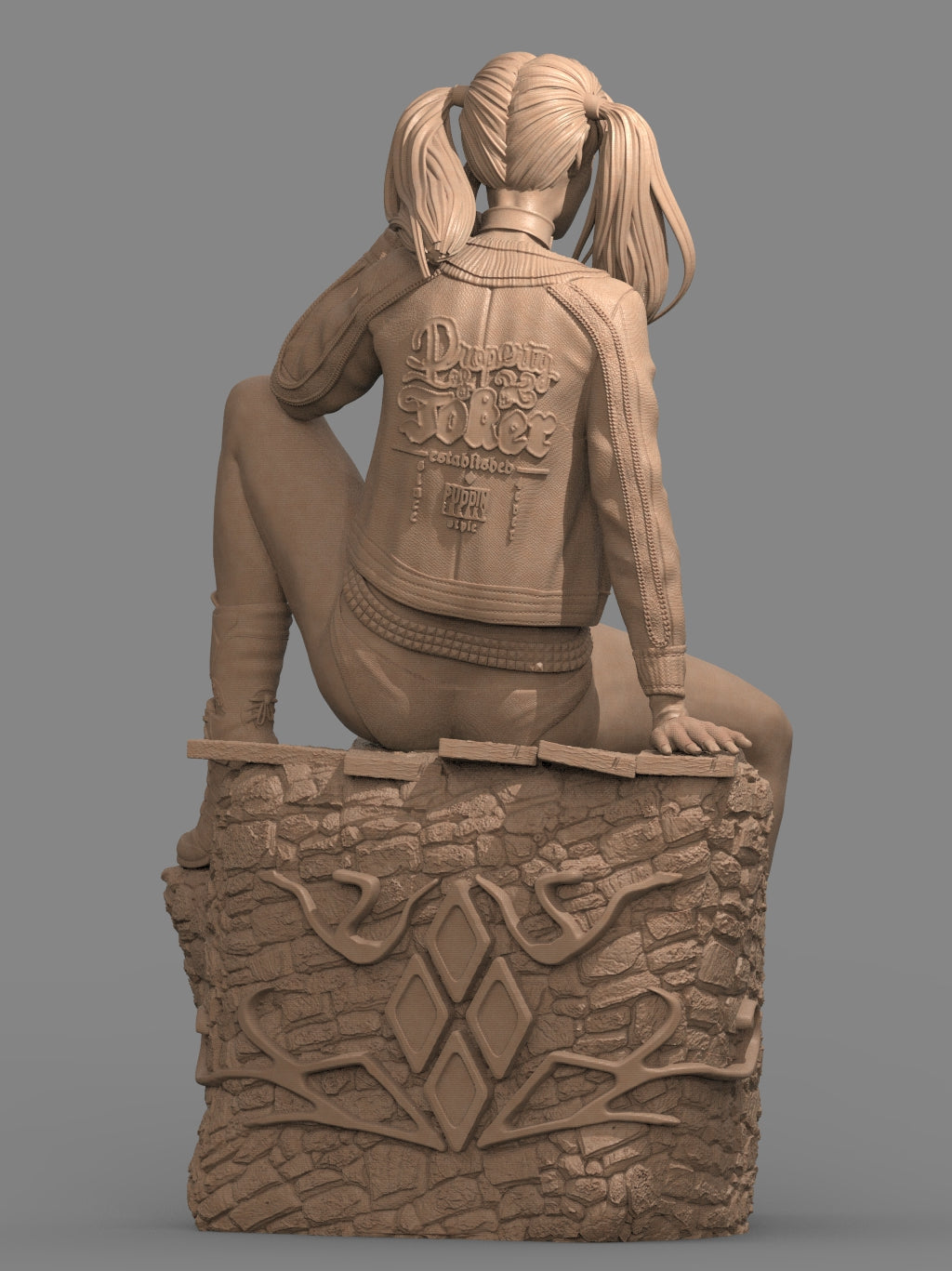 1567 Harley Quinn NSFW - DC Comics - STL 3D Print Files