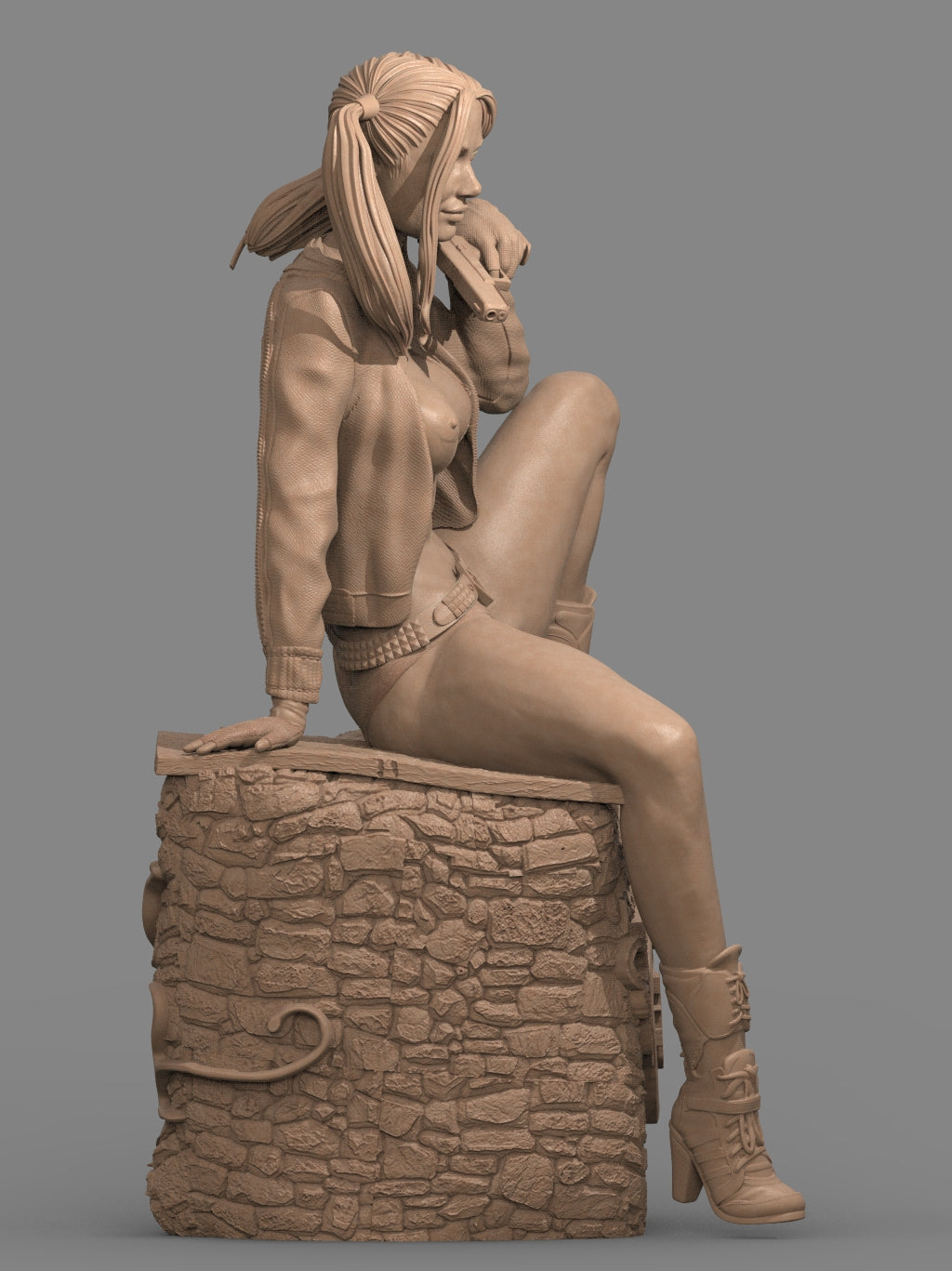 1567 Harley Quinn NSFW - DC Comics - STL 3D Print Files