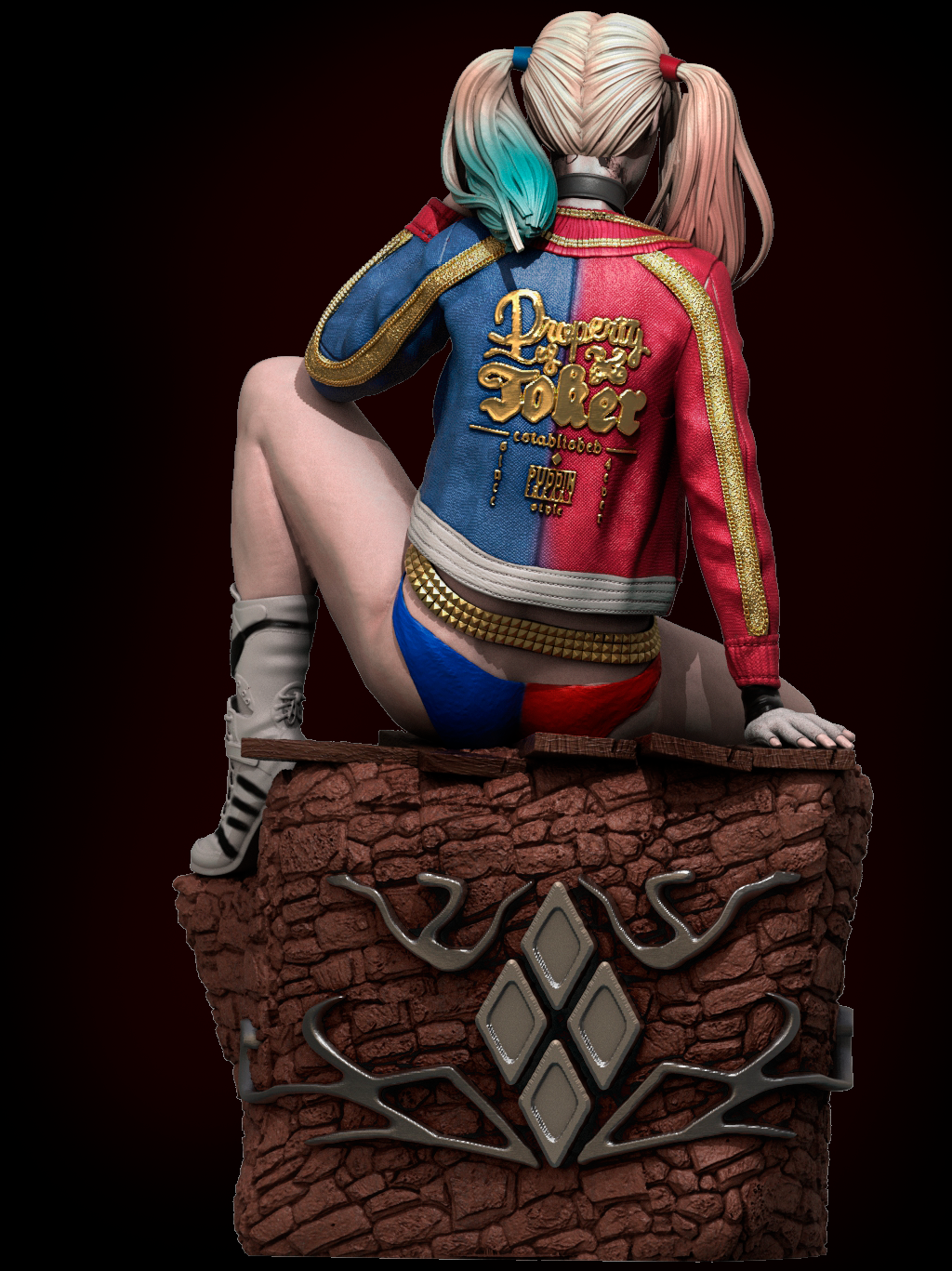 1567 Harley Quinn NSFW - DC Comics - STL 3D Print Files