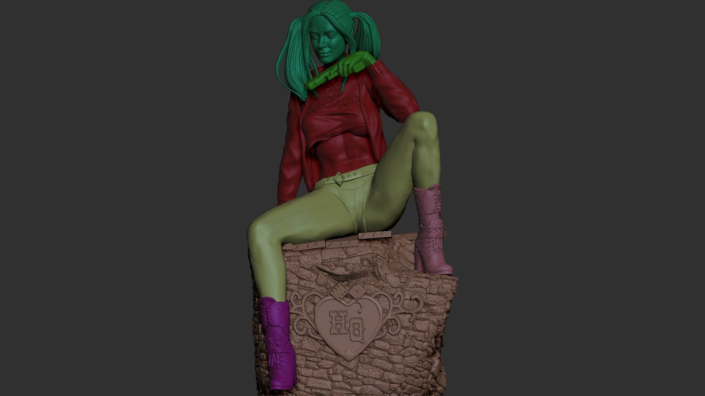 1567 Harley Quinn NSFW - DC Comics - STL 3D Print Files