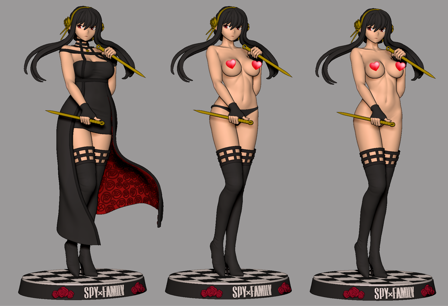 1277 Yor Forger NSFW - Spy x Family - STL 3D Print Files