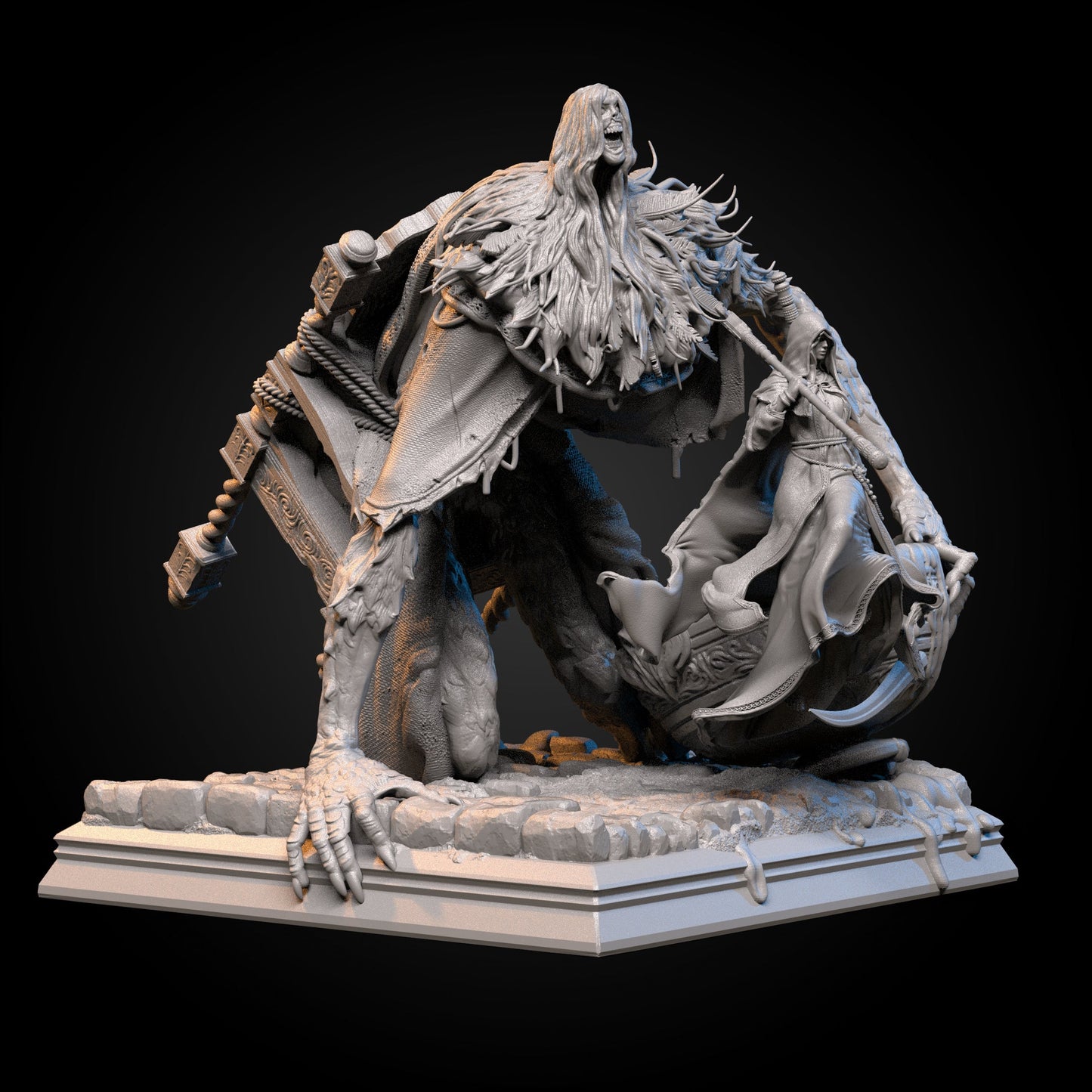 Sister Friede and Father Ariandel - Dark Souls 3 - STL 3D Print Files