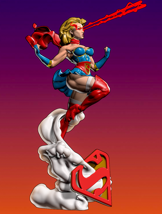 1576 DC Bombshell Supergirl NSFW - Kara Starikov - STL 3D Print Files