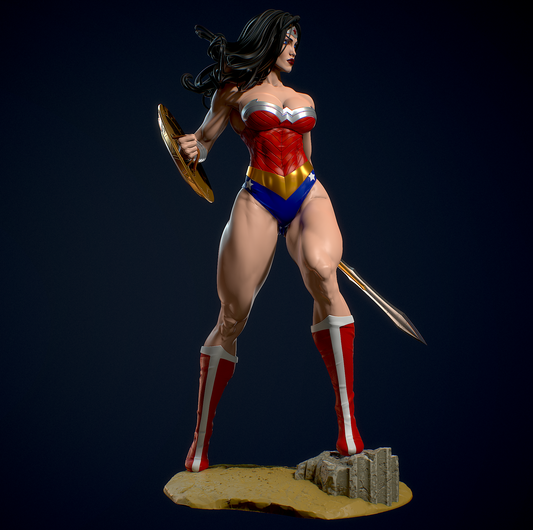Wonder Woman Classic NSFW - STL 3D Print Files