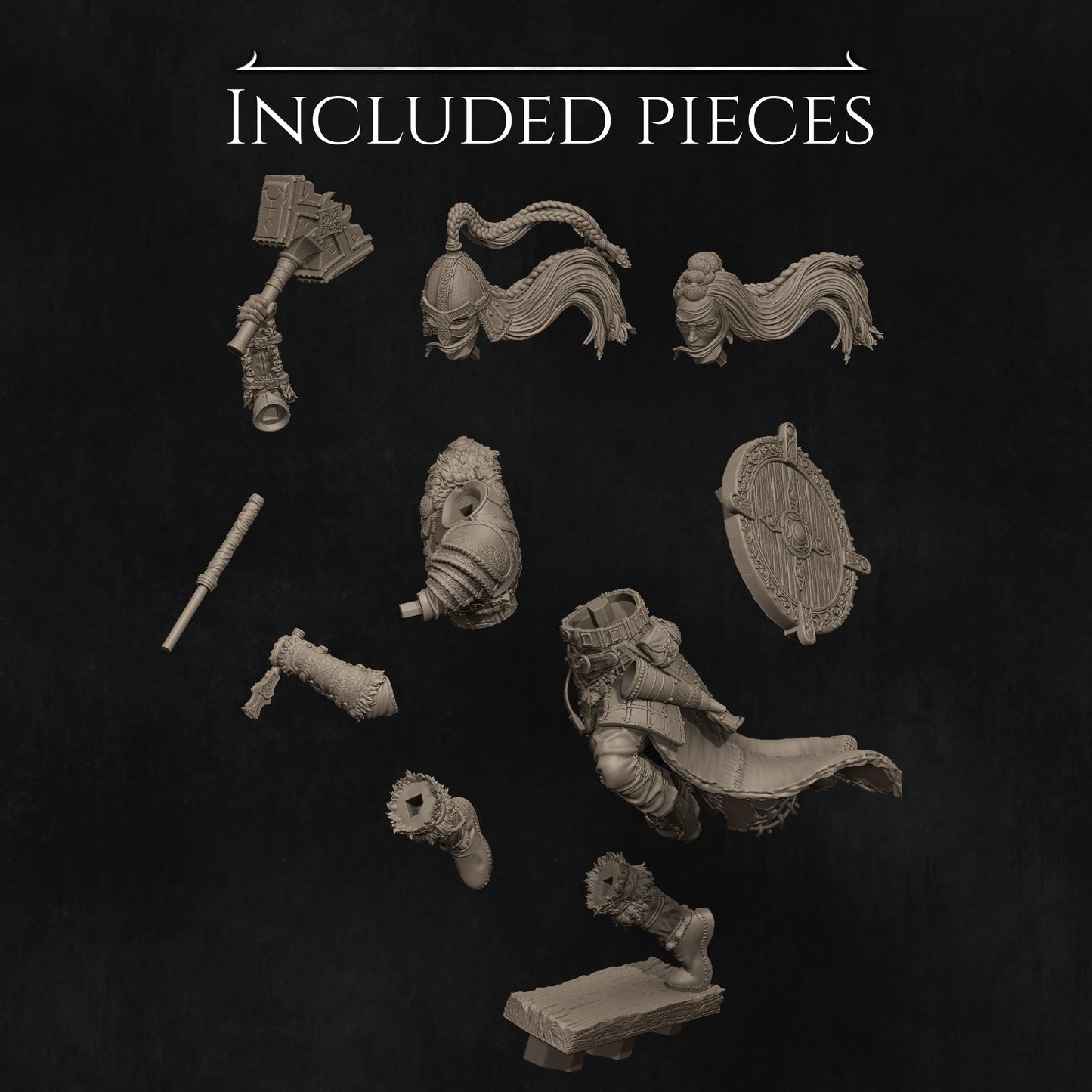 Thyra - The Conqueror - STL 3D Print Files