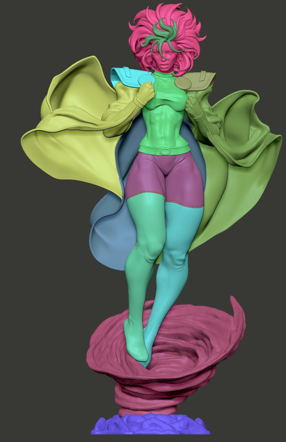 1405 Storm - X-men - STL 3D Print Files