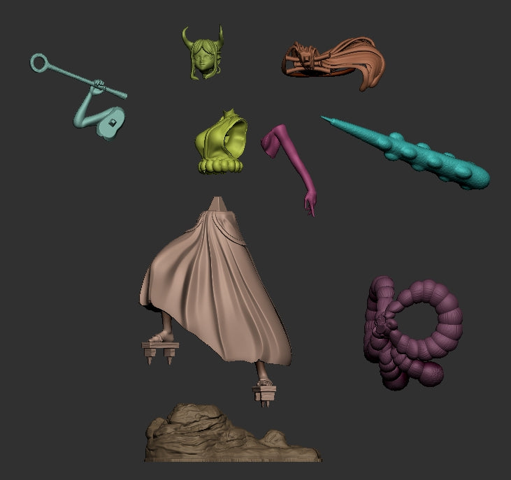 1453 Yamato - One Piece - STL 3D Print Files