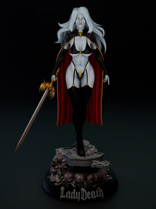 1514 Lady Death NSFW - STL 3D Print Files