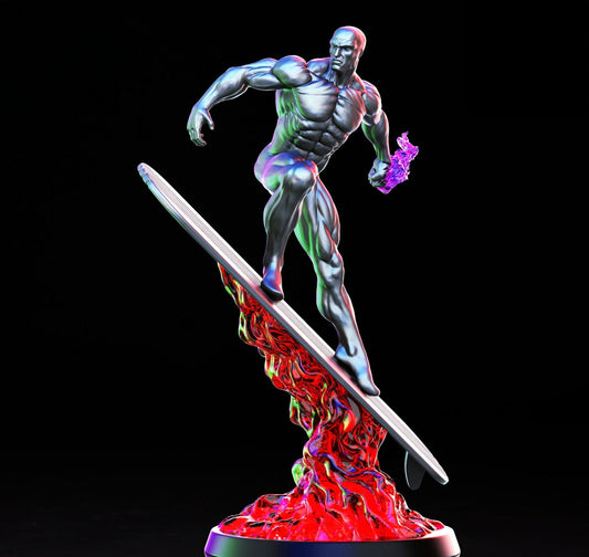 Silver Surfer - Marvel Comics - STL 3D Print Files