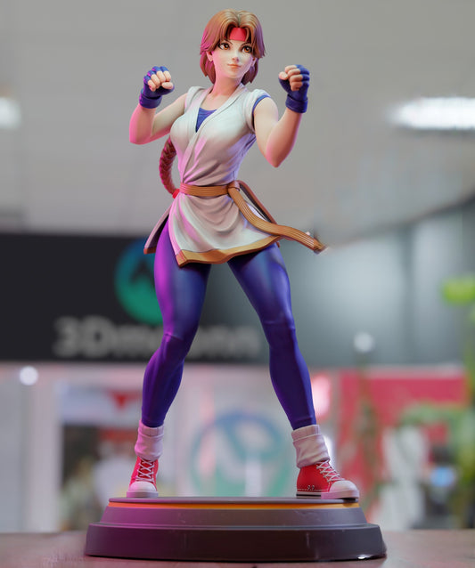 Yuri - The King of Fighters - STL 3D Print Files