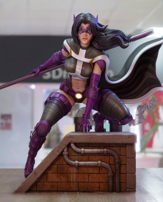 1247 Huntress NSFW - DC Comics STL 3D Print Files