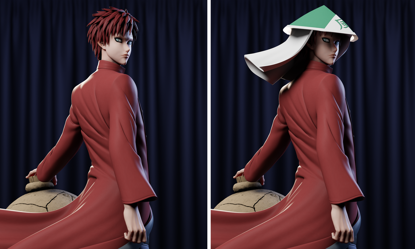 1300 GAARA - NARUTO - STL 3D Print Files