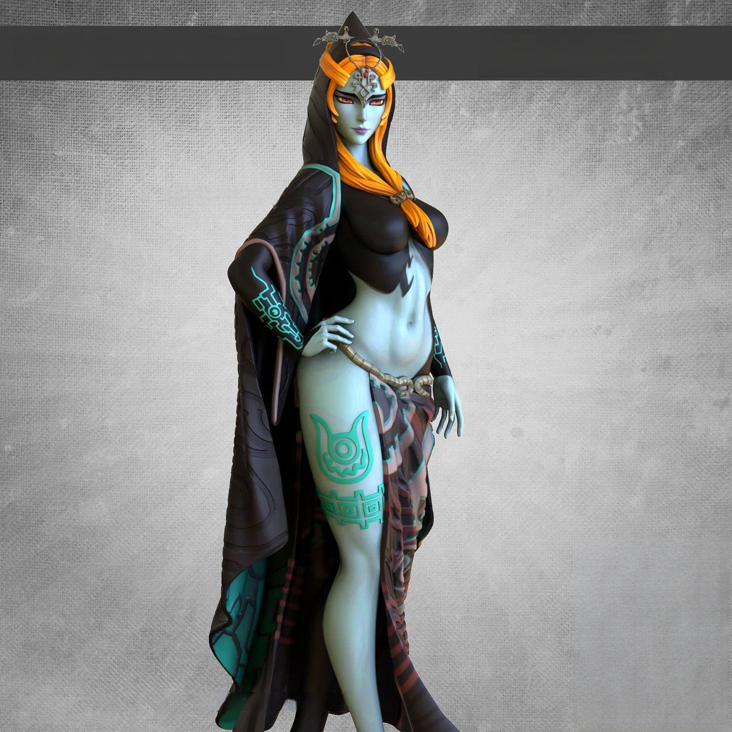 Midna Twilight Princess NSFW - The Legend of Zelda - STL 3D Print Files