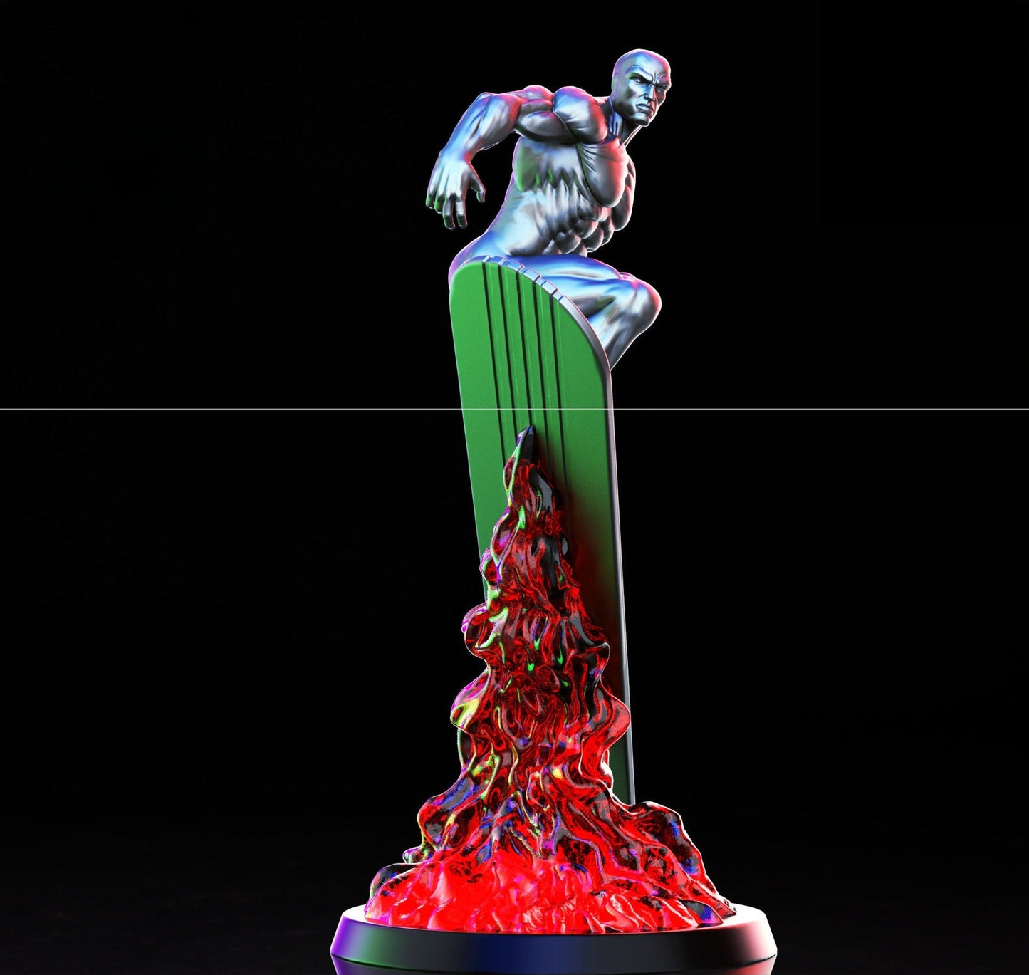 Silver Surfer - Marvel Comics - STL 3D Print Files