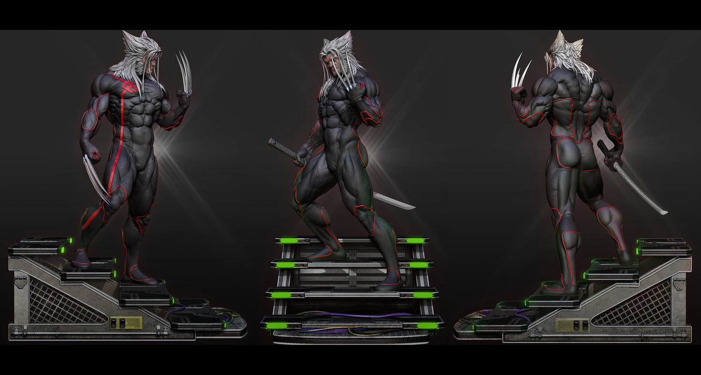 1451 Wolverine The End - X-MEN - STL 3D Print Files