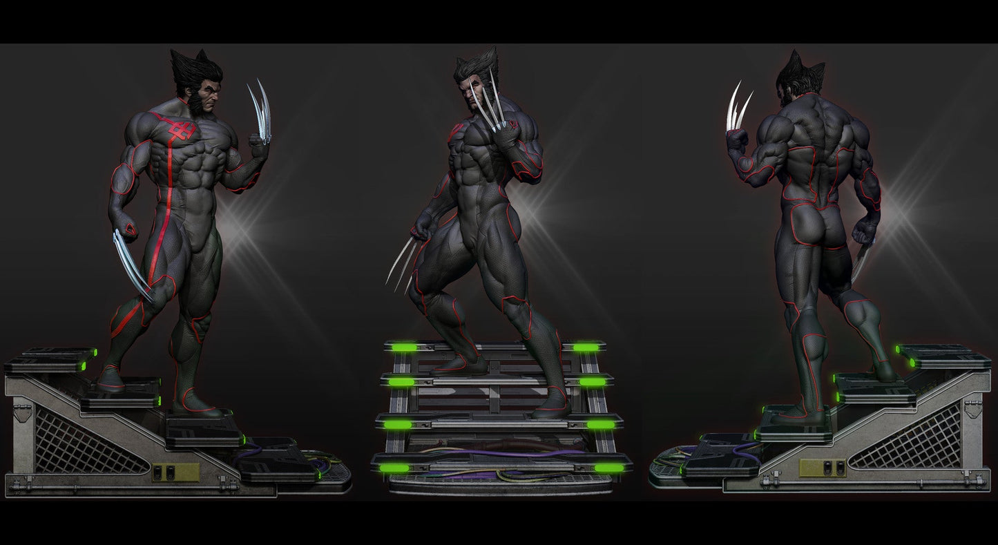 1451 Wolverine The End - X-MEN - STL 3D Print Files