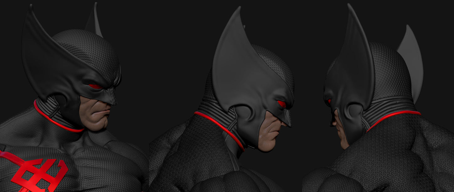 1451 Wolverine The End - X-MEN - STL 3D Print Files