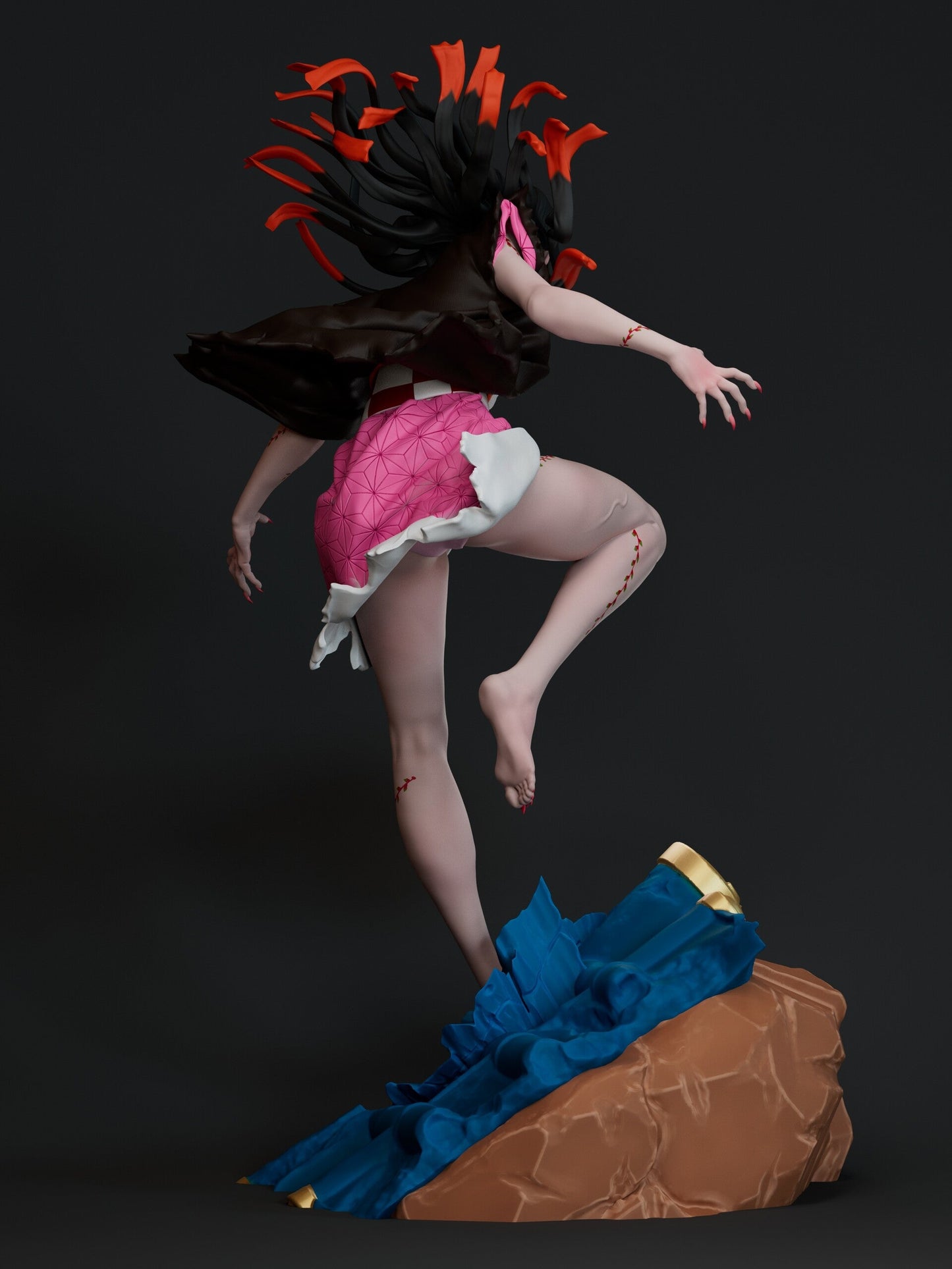 Nezuko Kamado - Kimetsu no Yaiba - STL 3D Print Files