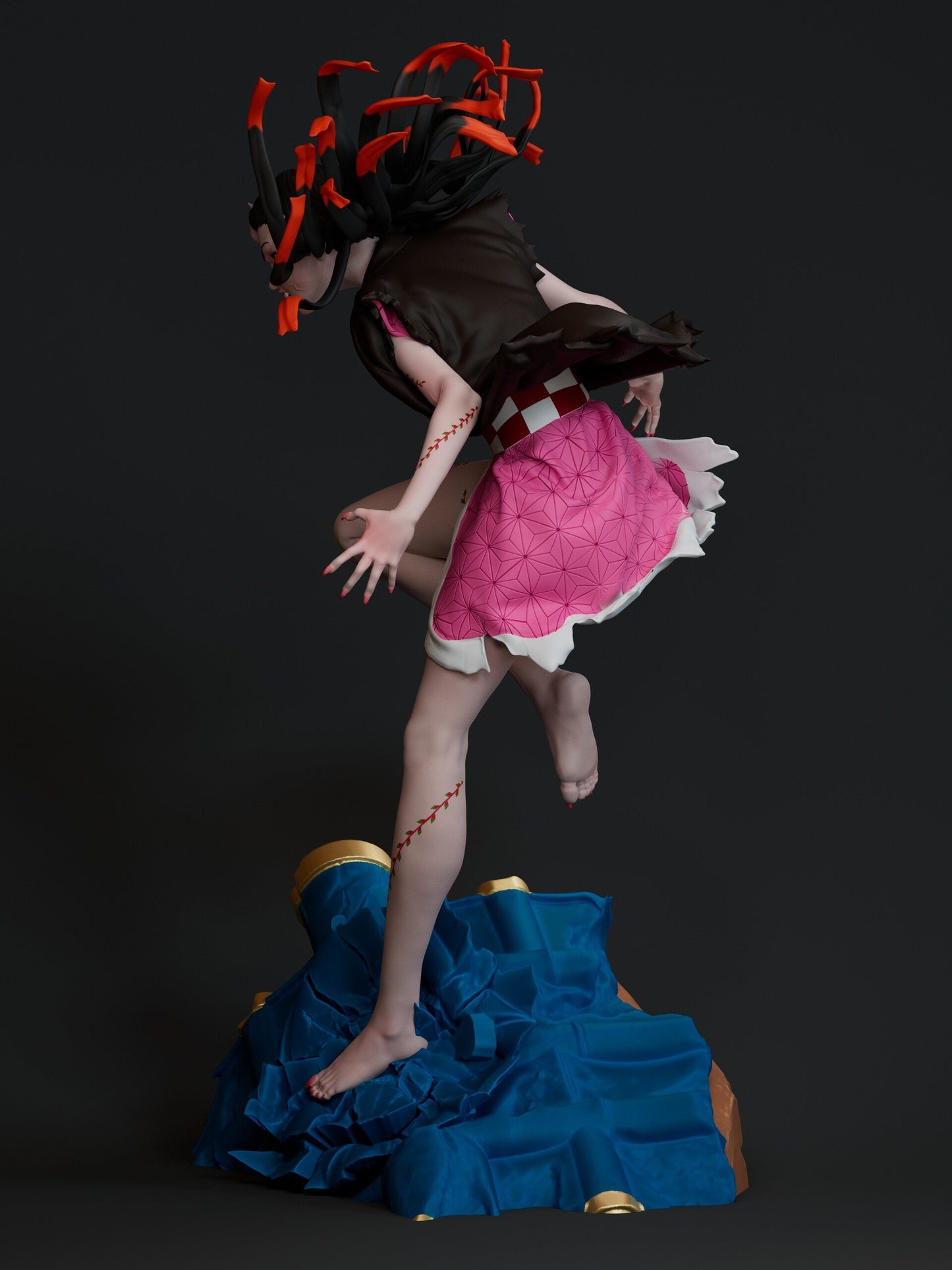 Nezuko Kamado - Kimetsu no Yaiba - STL 3D Print Files