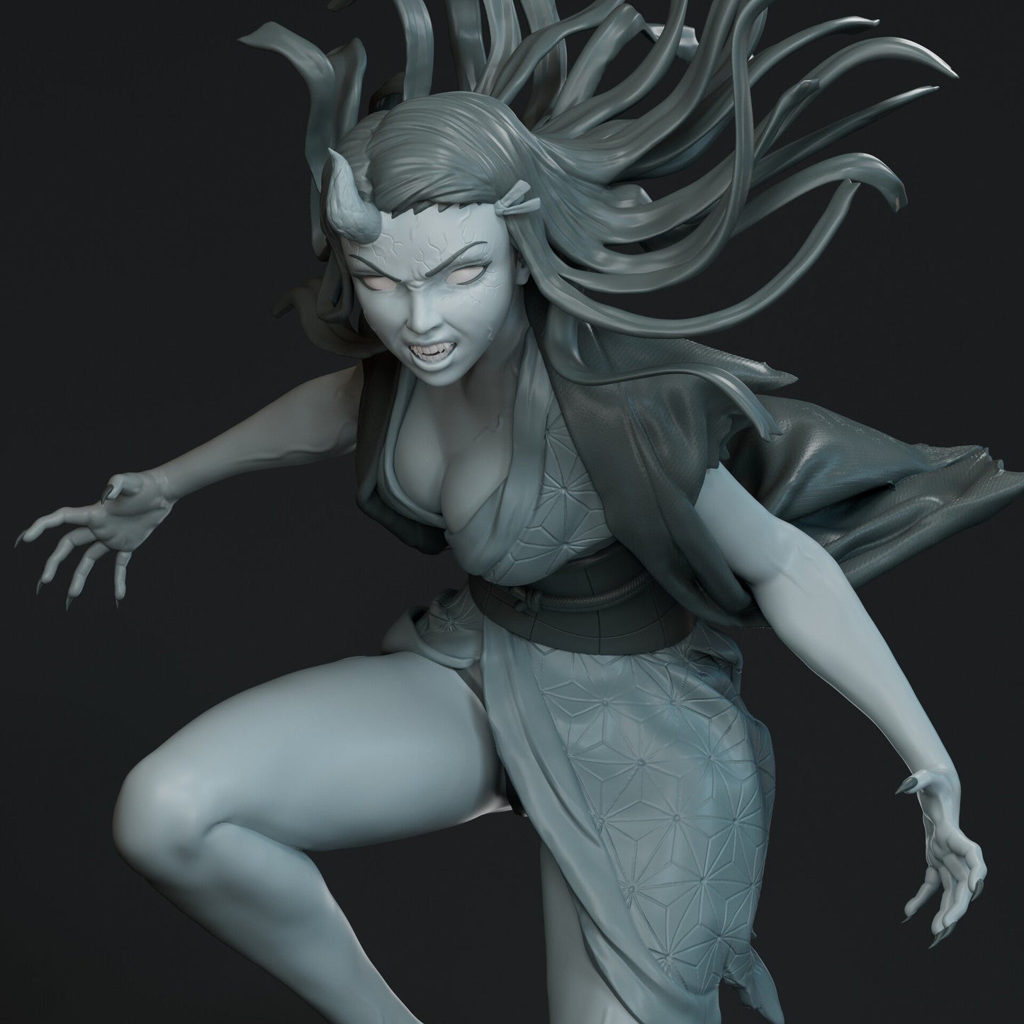 Nezuko Kamado - Kimetsu no Yaiba - STL 3D Print Files