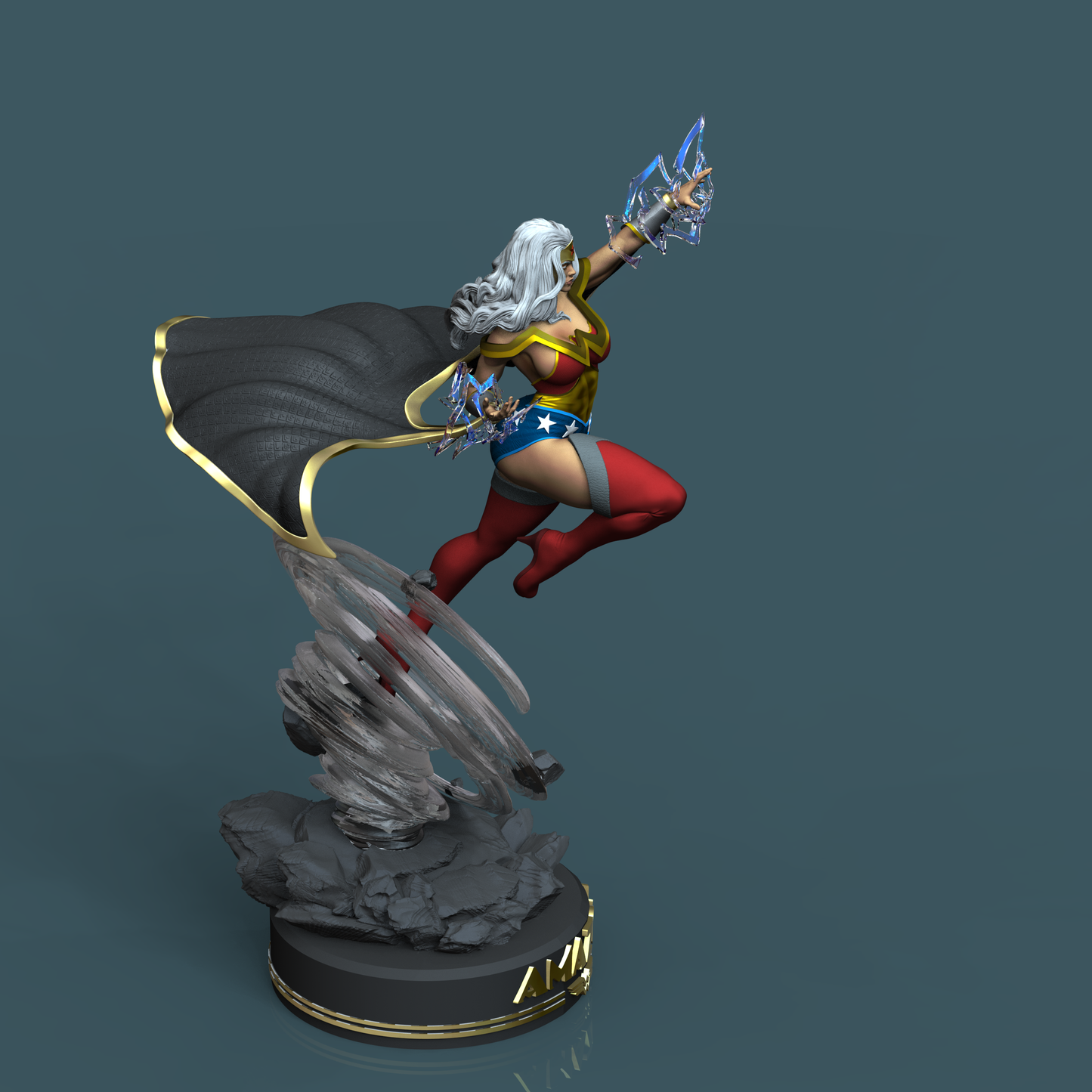 1367 Wonder Woman - Amazon Warriors - STL 3D Print Files