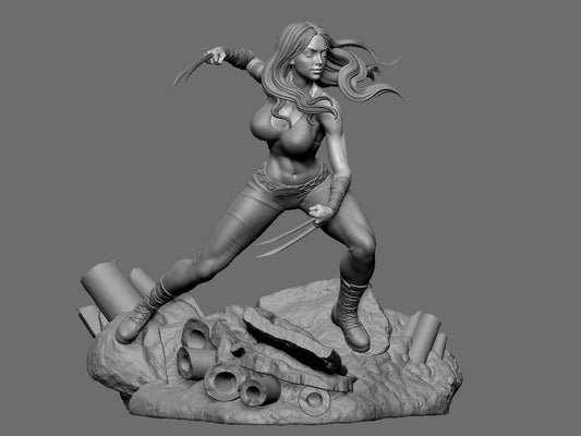 X-23 NSFW - X-men - STL 3D Print Files