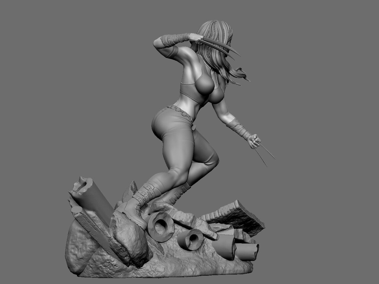 X-23 NSFW - X-men - STL 3D Print Files