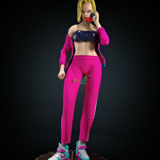 1488 Android 18 - Dragon Ball Z - STL 3D Print Files