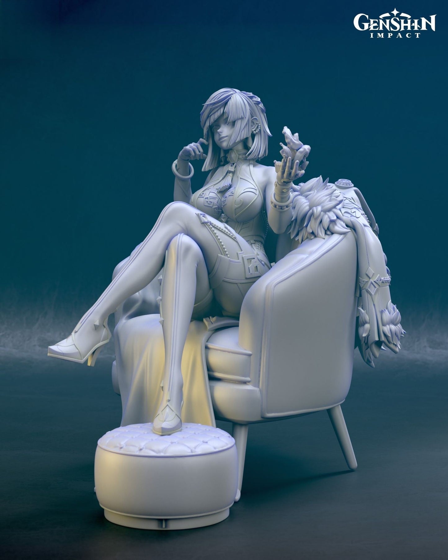 Yelan - Genshin Impact - STL 3D Print Files
