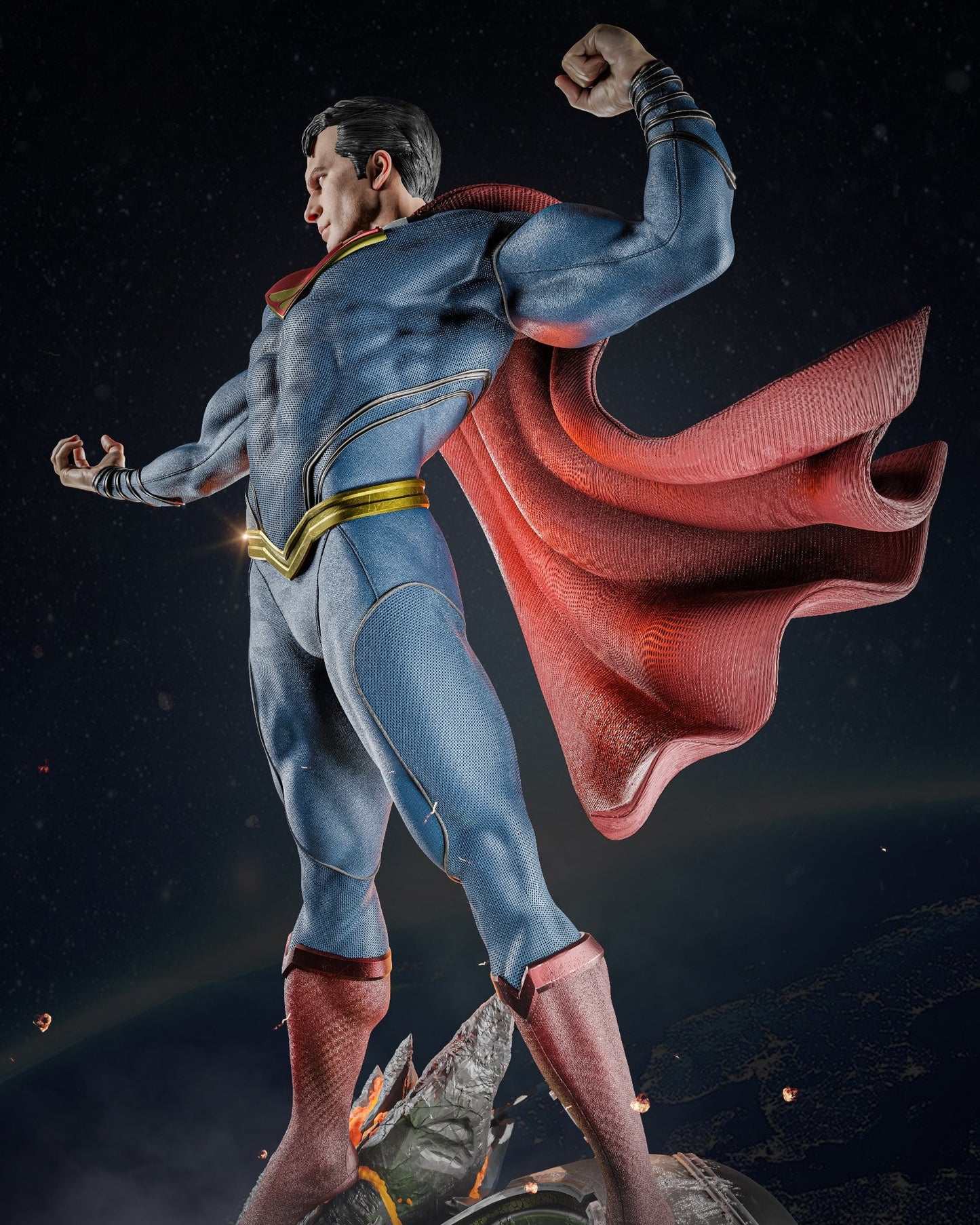 1619 Superman - DC Comics - STL 3D Print Files
