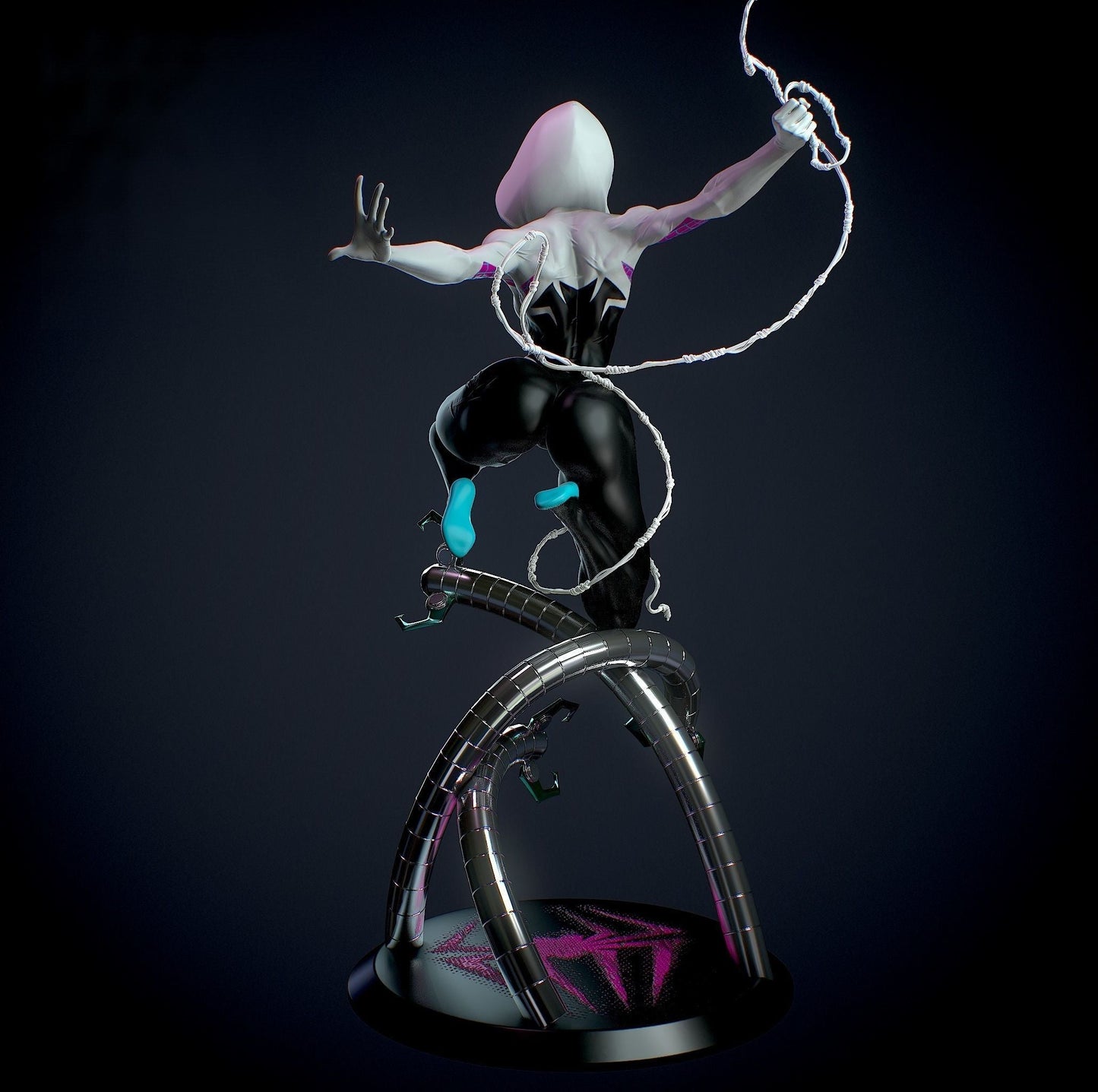 1427 Spider Gwen NSFW - STL 3D Print Files