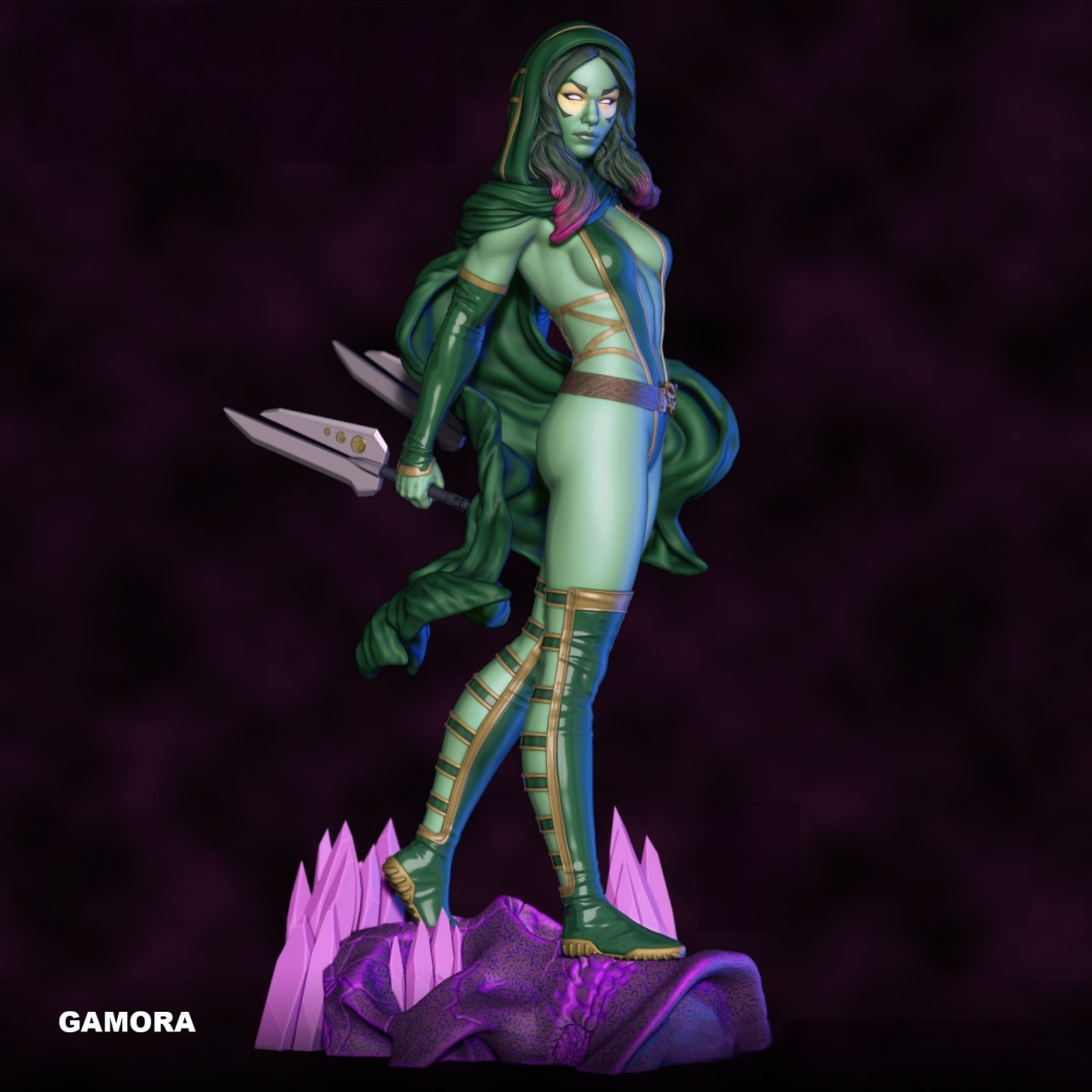 Gamora NSFW - Guardians of the Galaxy - STL 3D Print Files – My Stl