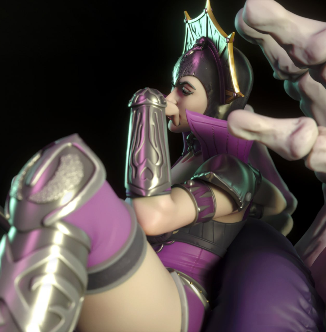 Evil-Lyn NSFW - He-Man and the Masters of the Universe - STL 3D Print Files