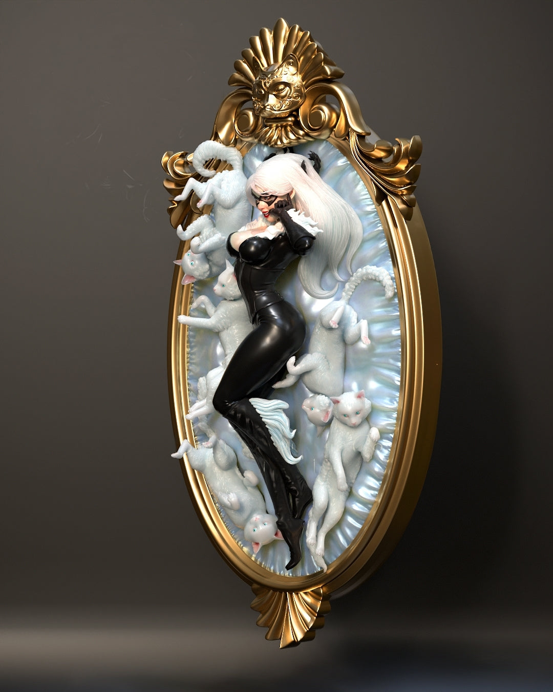 1389 Black Cat - Marvel Comics - STL 3D Print Files