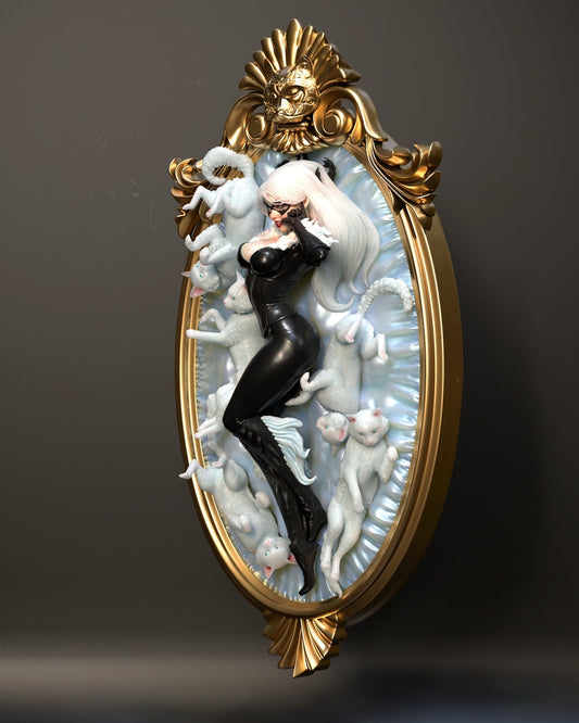 1389 Black Cat - Marvel Comics - STL 3D Print Files