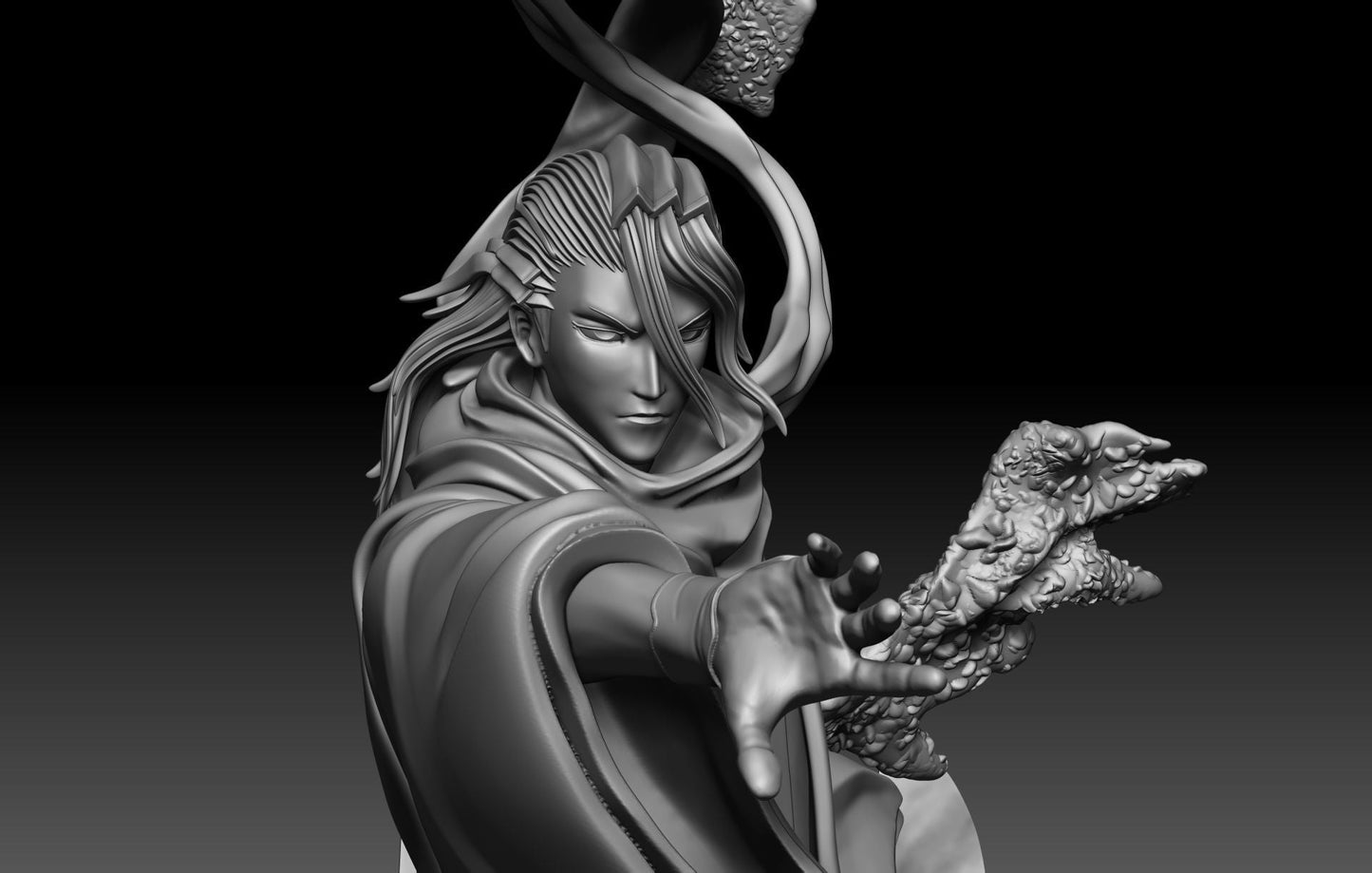 Byakuya Kuchiki Bankai Senbonzakura Kageyoshi - Bleach - STL 3D Print Files