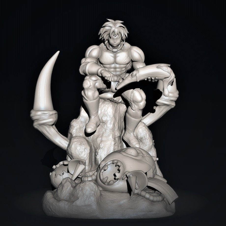 Broly - Dragon Ball Super - STL 3D Print Files