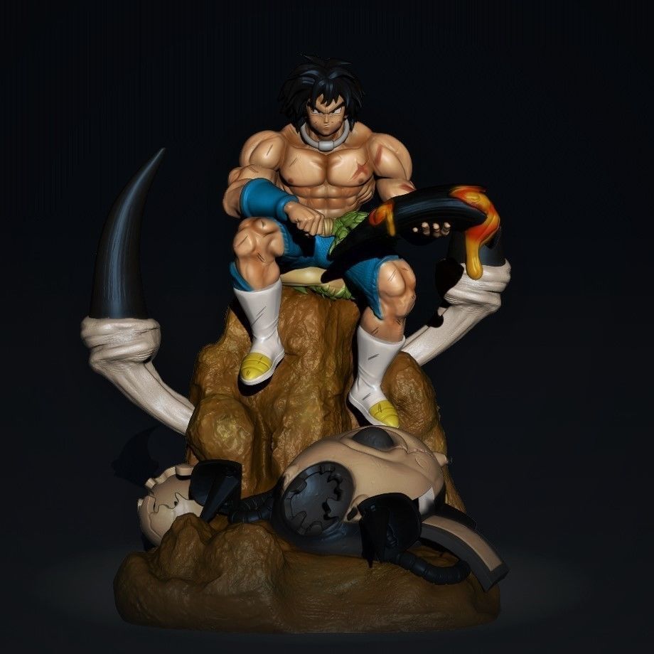 Broly - Dragon Ball Super - STL 3D Print Files