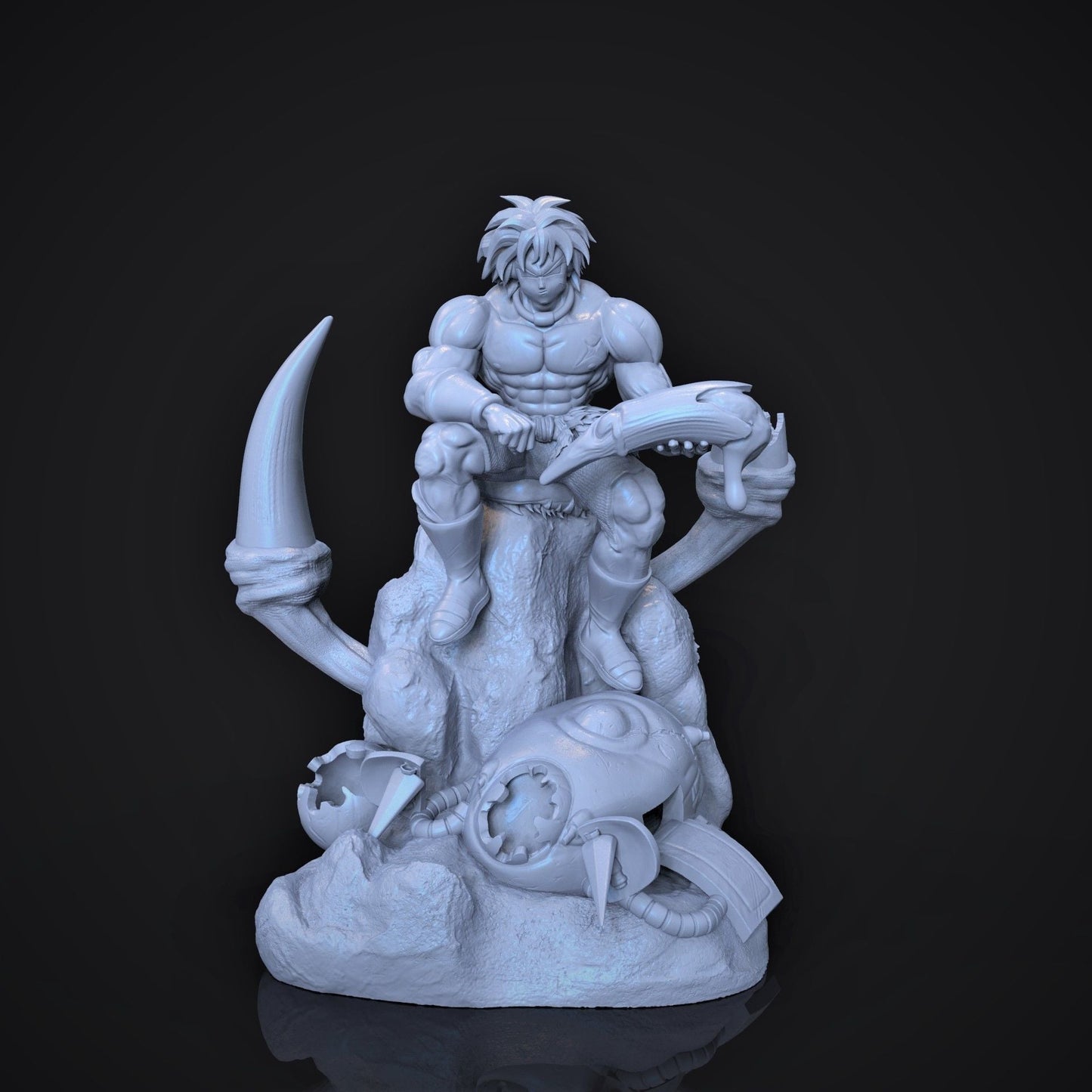 Broly - Dragon Ball Super - STL 3D Print Files