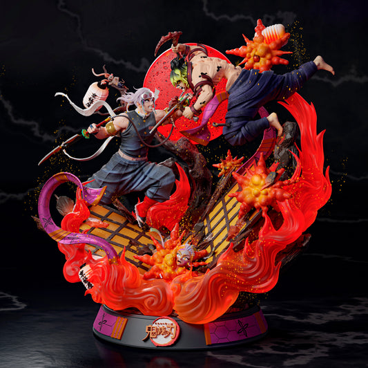 Uzui Vs Gyutaro - Demon Slayer - STL 3D Print Files