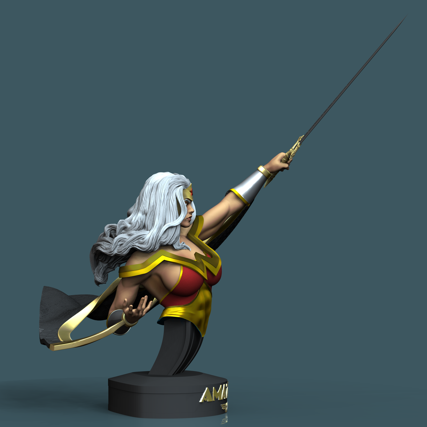 1367 Wonder Woman - Amazon Warriors - STL 3D Print Files