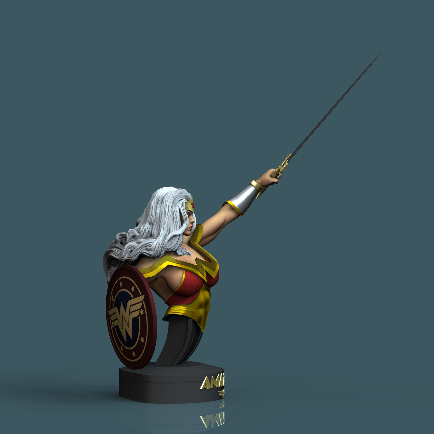 1367 Wonder Woman - Amazon Warriors - STL 3D Print Files