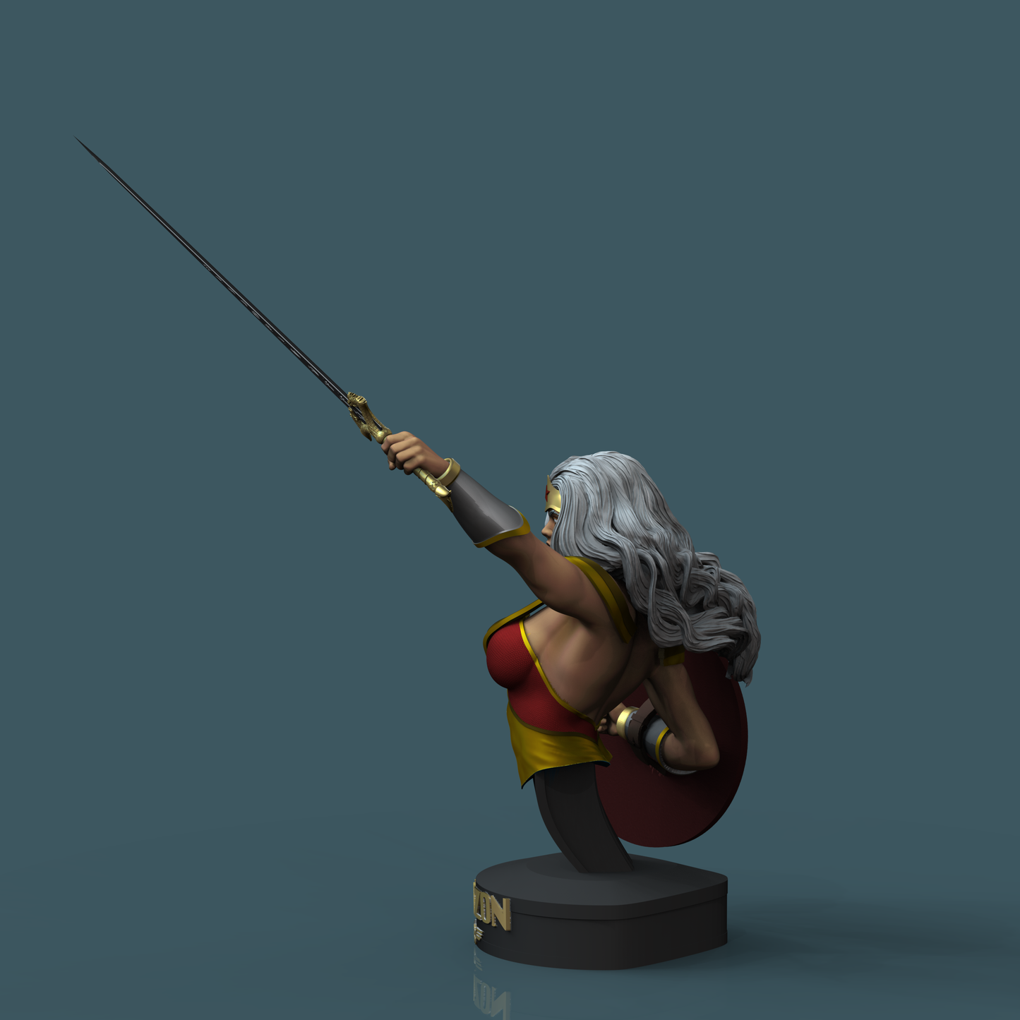 1367 Wonder Woman - Amazon Warriors - STL 3D Print Files