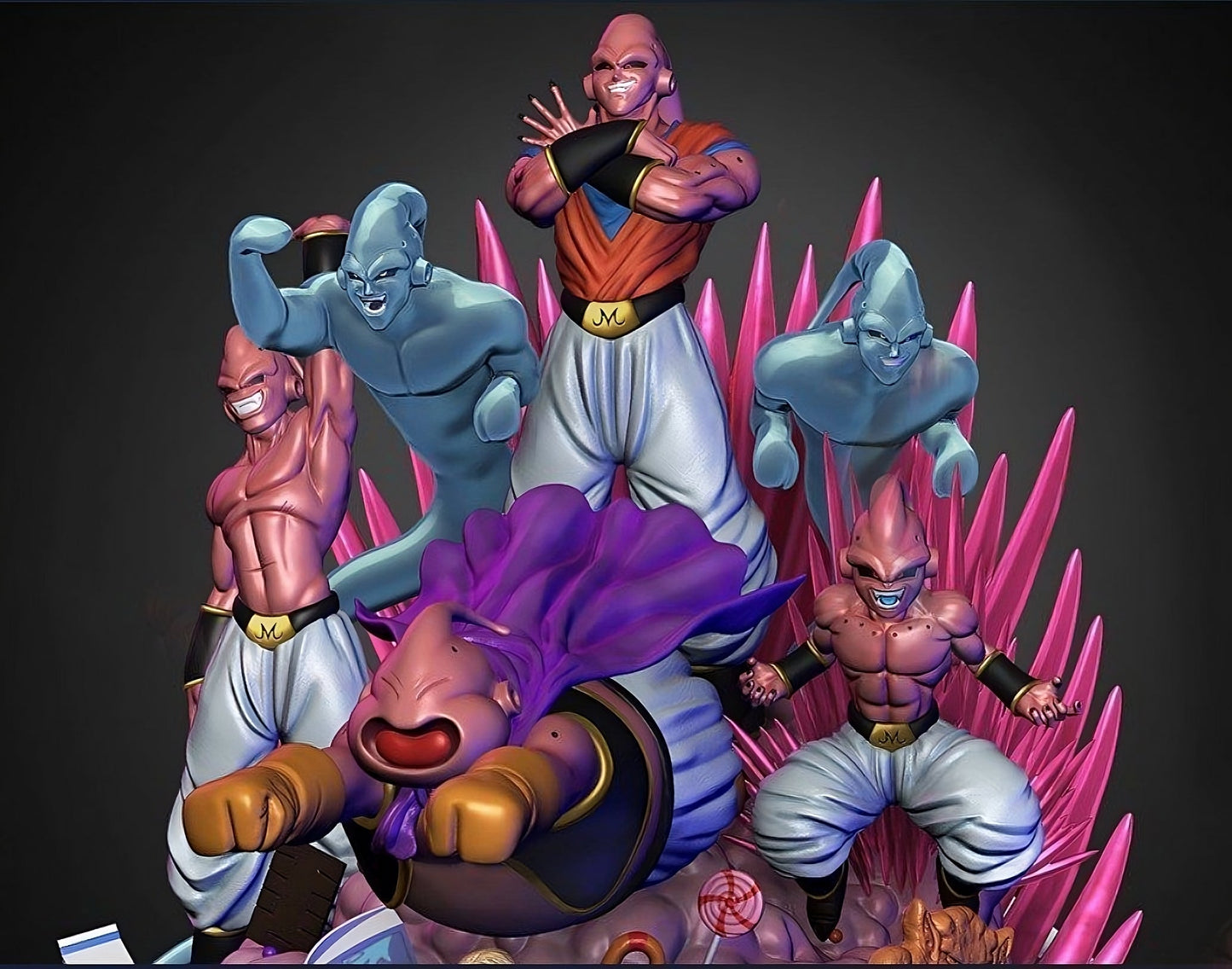 Buu Diorama - Dragon Ball Z - STL 3D Print Files